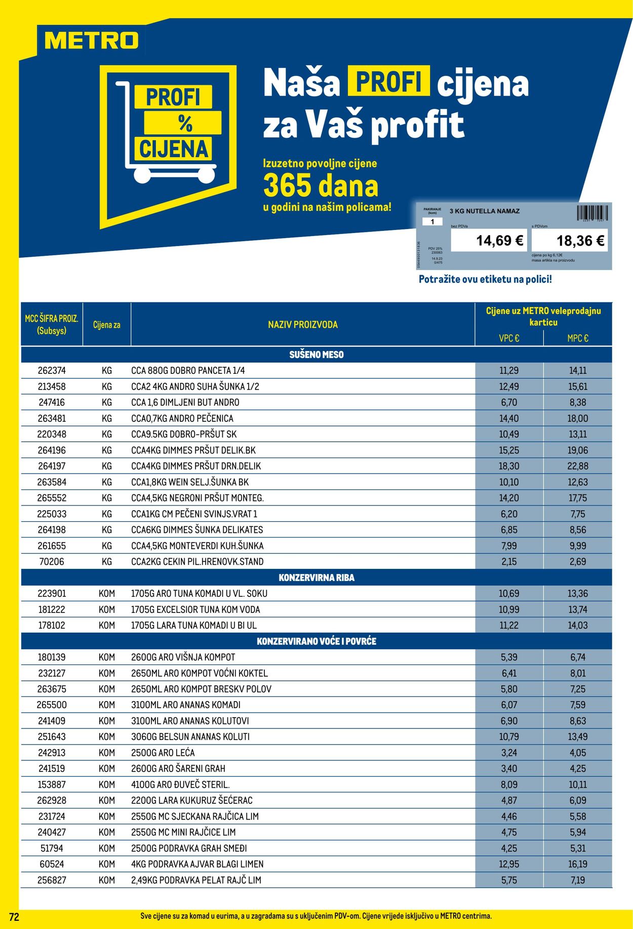 Katalog Metro 01.08.2025 - 31.08.2025