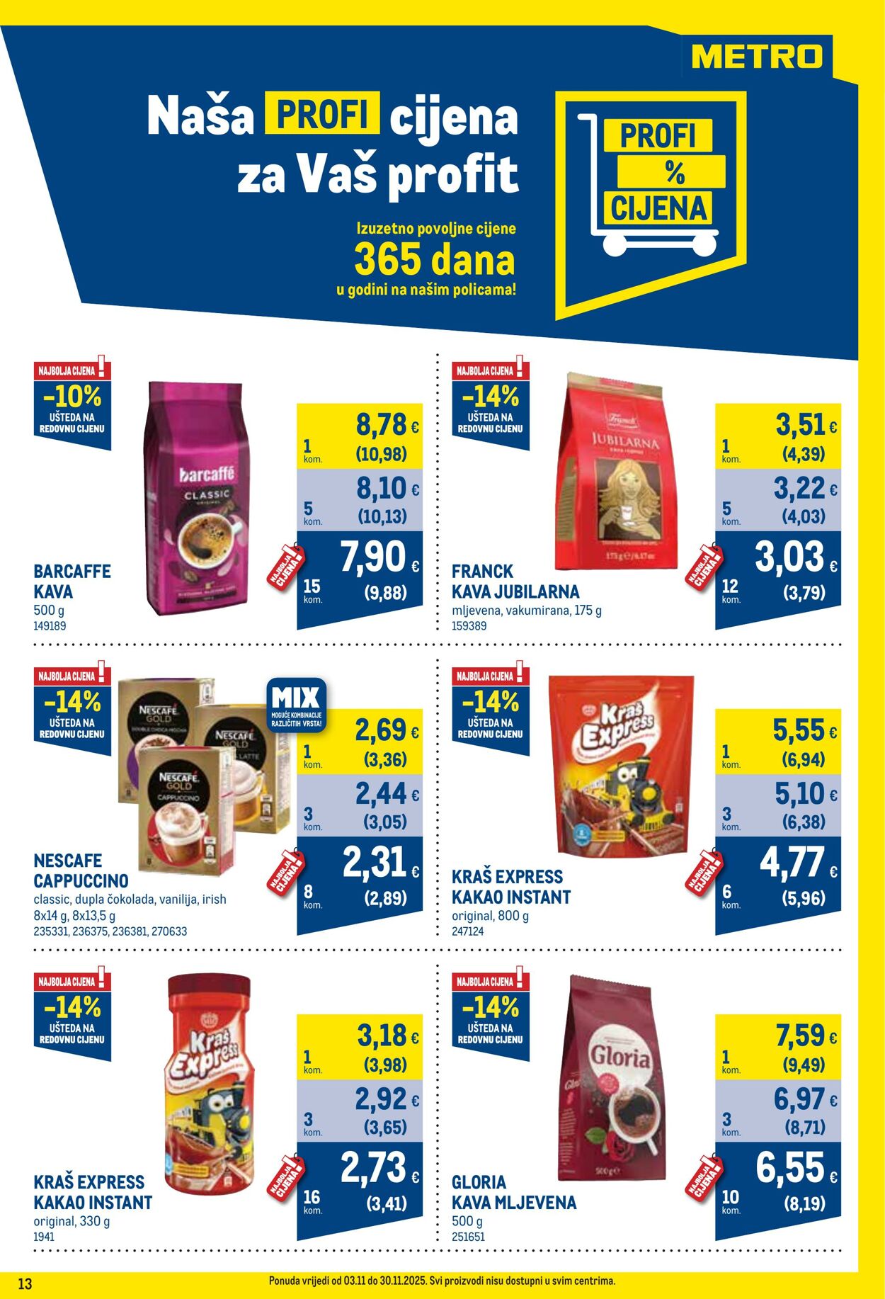 Katalog Metro 01.11.2025 - 30.11.2025