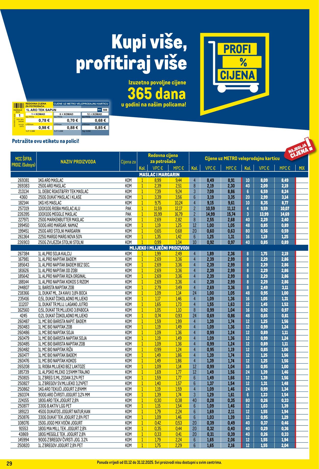 Katalog Metro 01.12.2025 - 31.12.2025