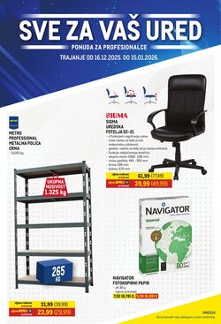 Katalog Metro 16.12.2025 - 15.01.2026