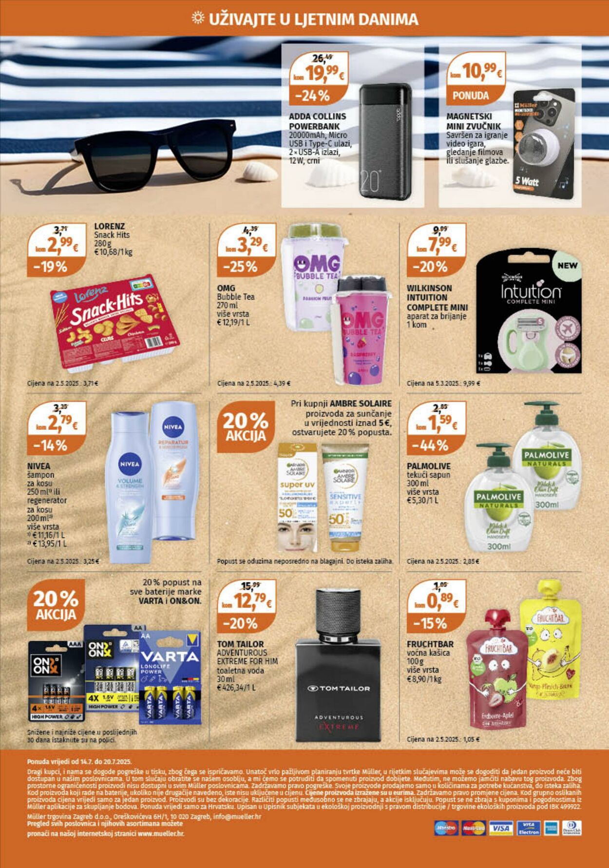 Katalog Müller 14.07.2025 - 20.07.2025