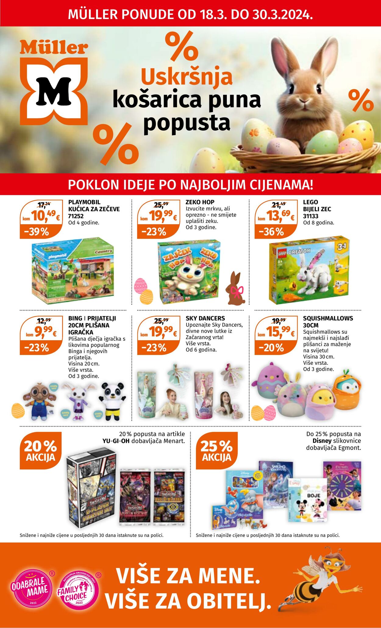 Katalog Müller - Ponuda igračaka 18 ožu., 2024 - 30 ožu., 2024