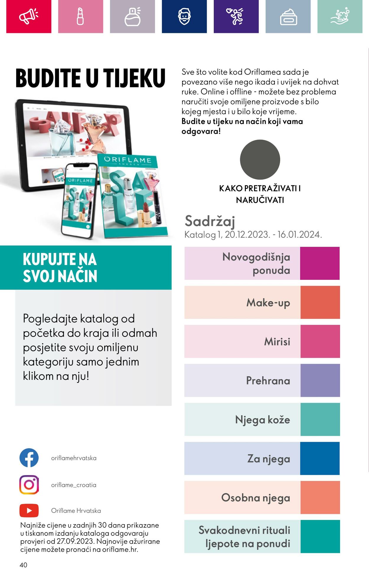 Katalog Oriflame 20.12.2023 - 16.01.2024