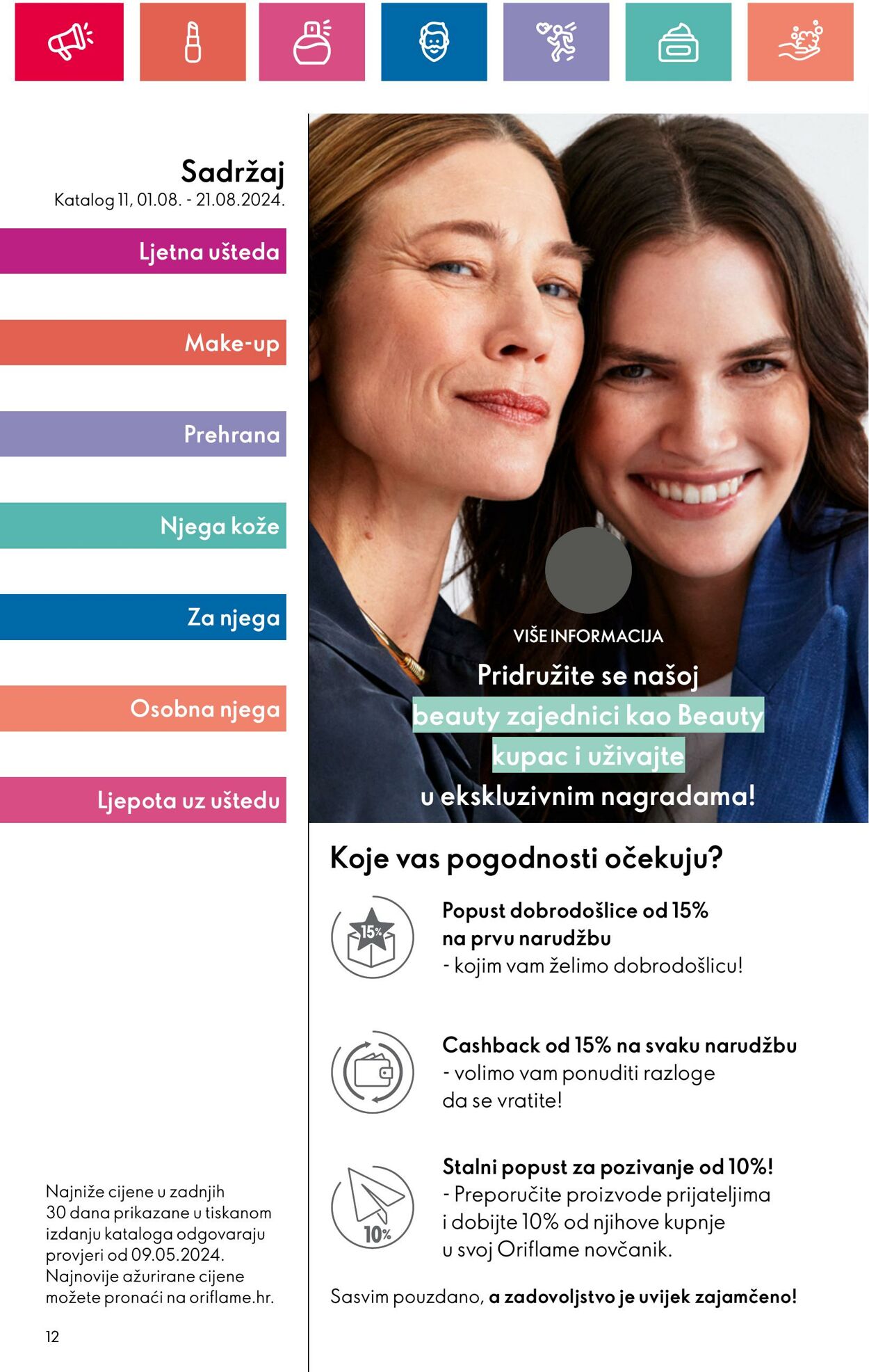 Katalog Oriflame 01.08.2024 - 21.08.2024