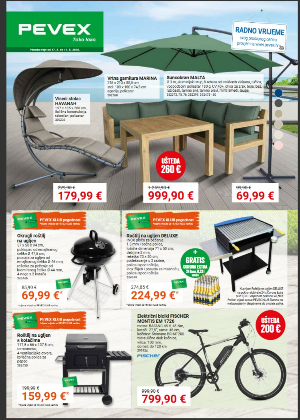 Katalog Pevex 17.04.2025 - 01.05.2025