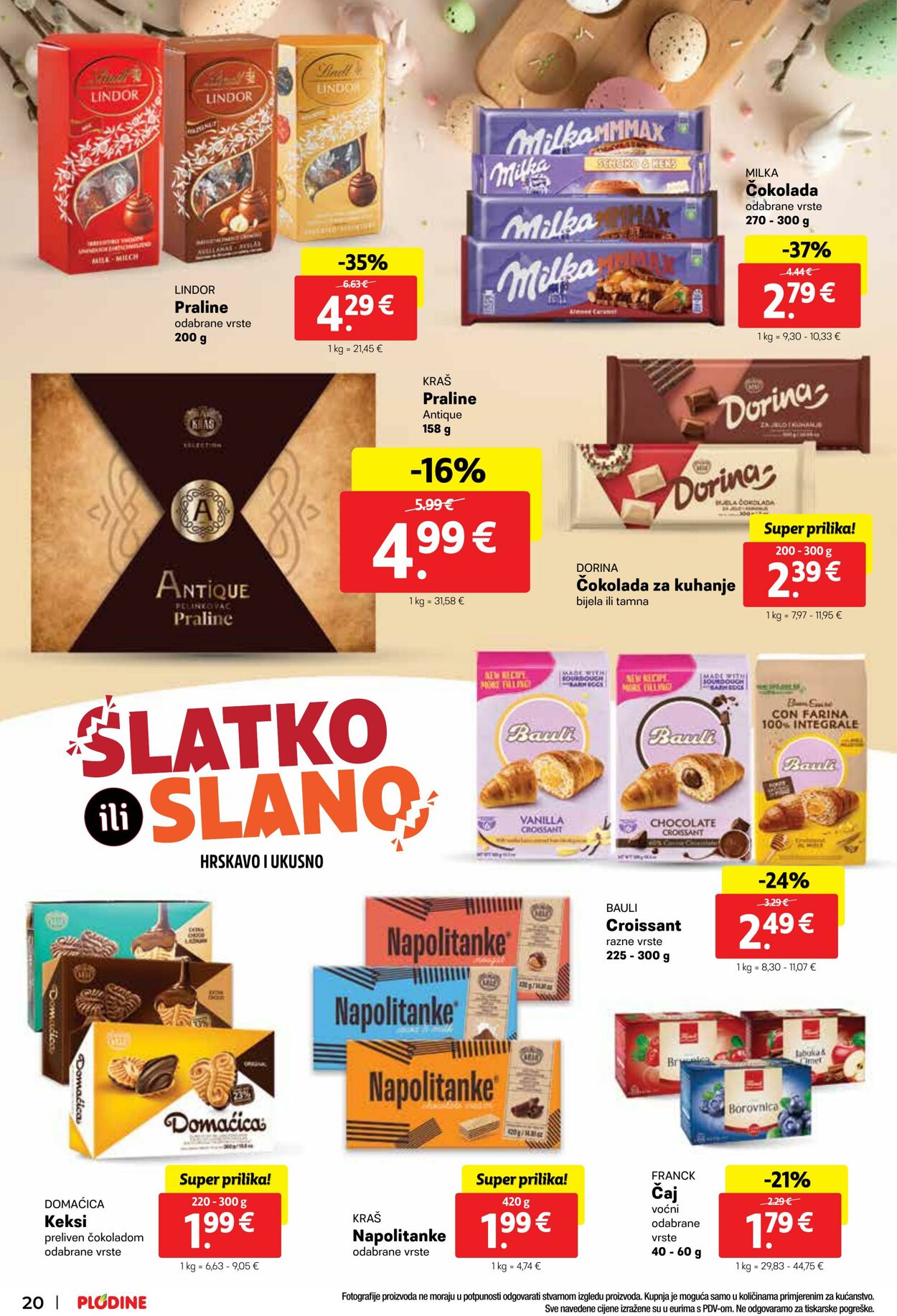 Katalog Plodine 20.03.2024 - 26.03.2024