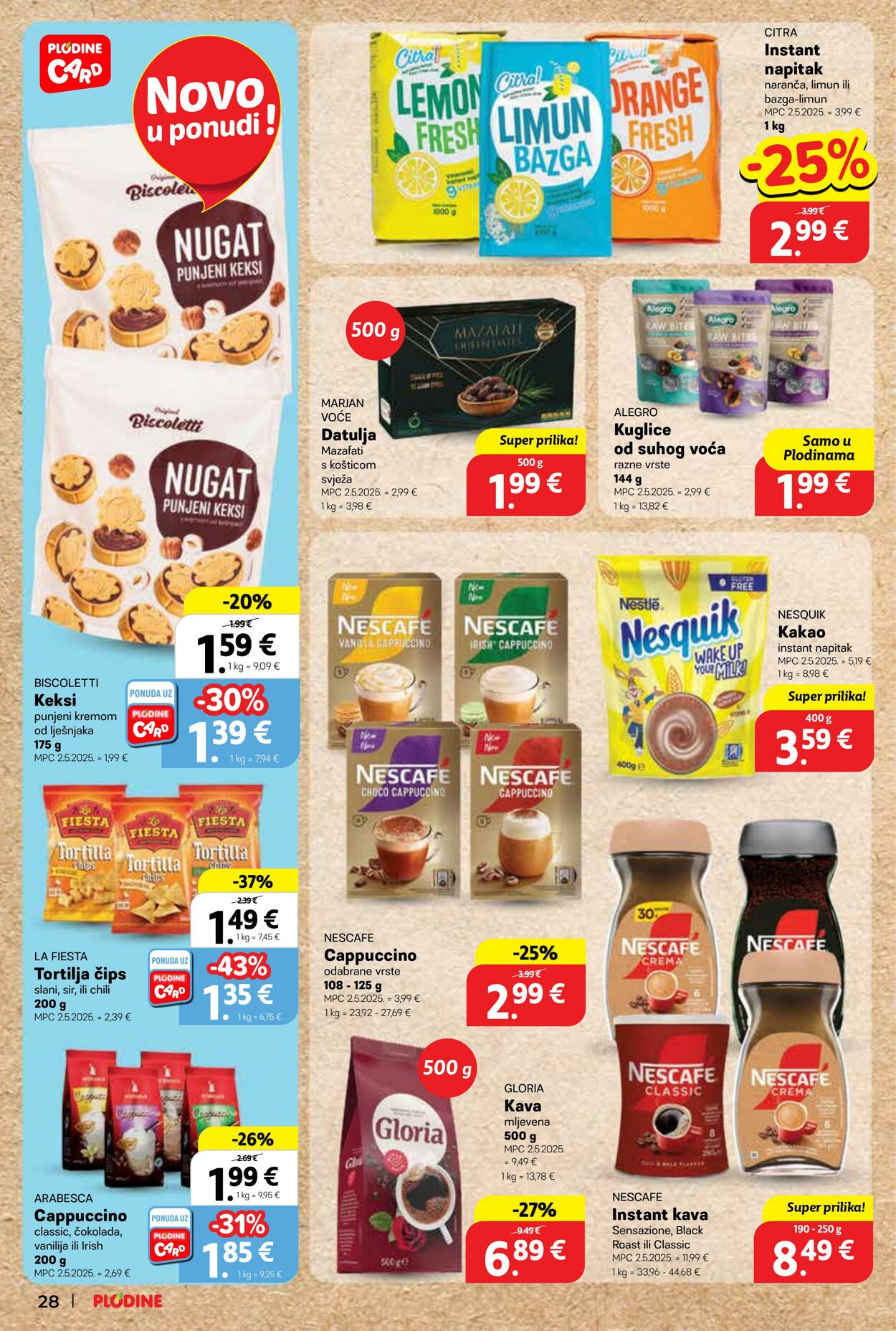 Katalog Plodine 28.05.2025 - 03.06.2025