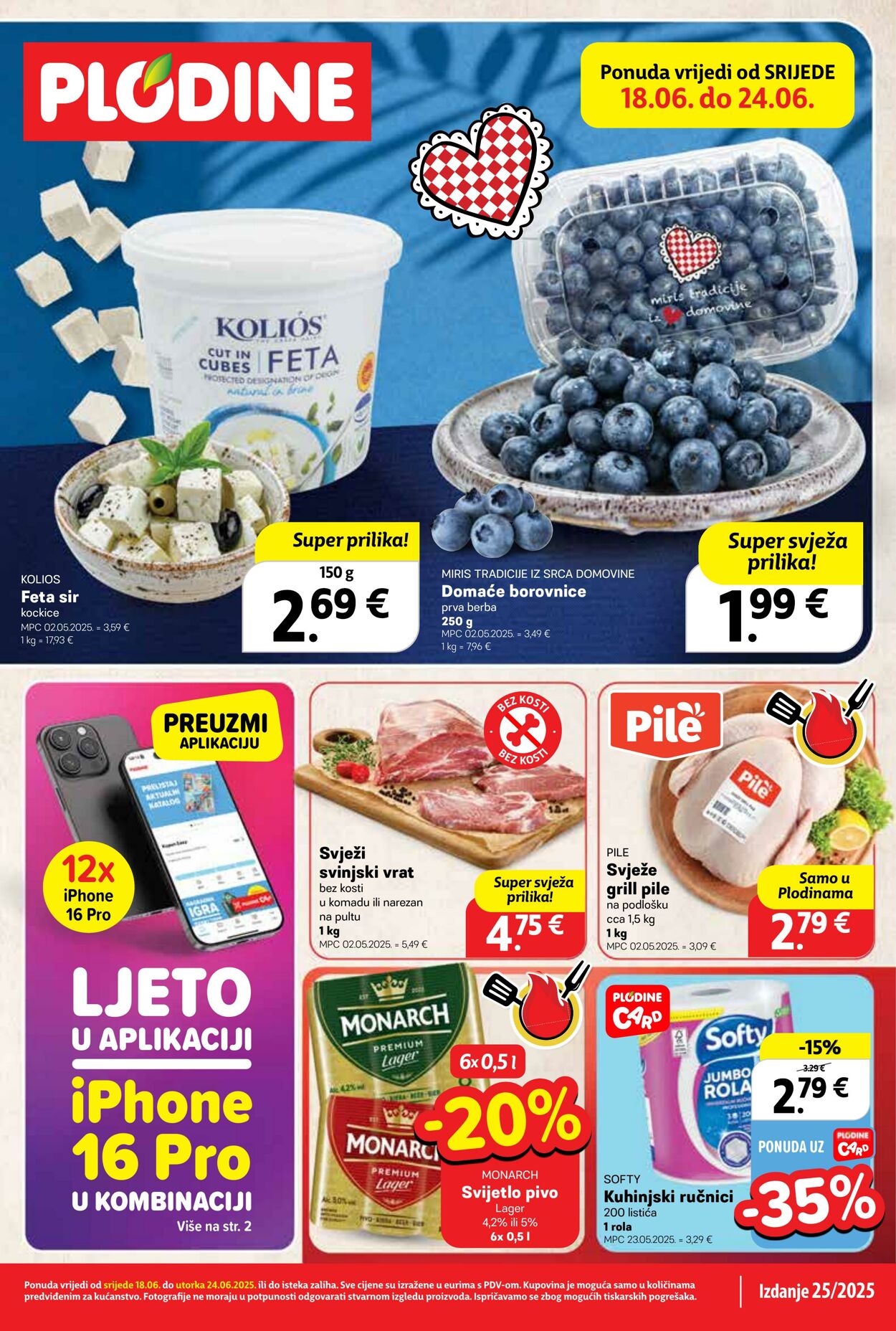Katalog Plodine 18.06.2025 - 24.06.2025