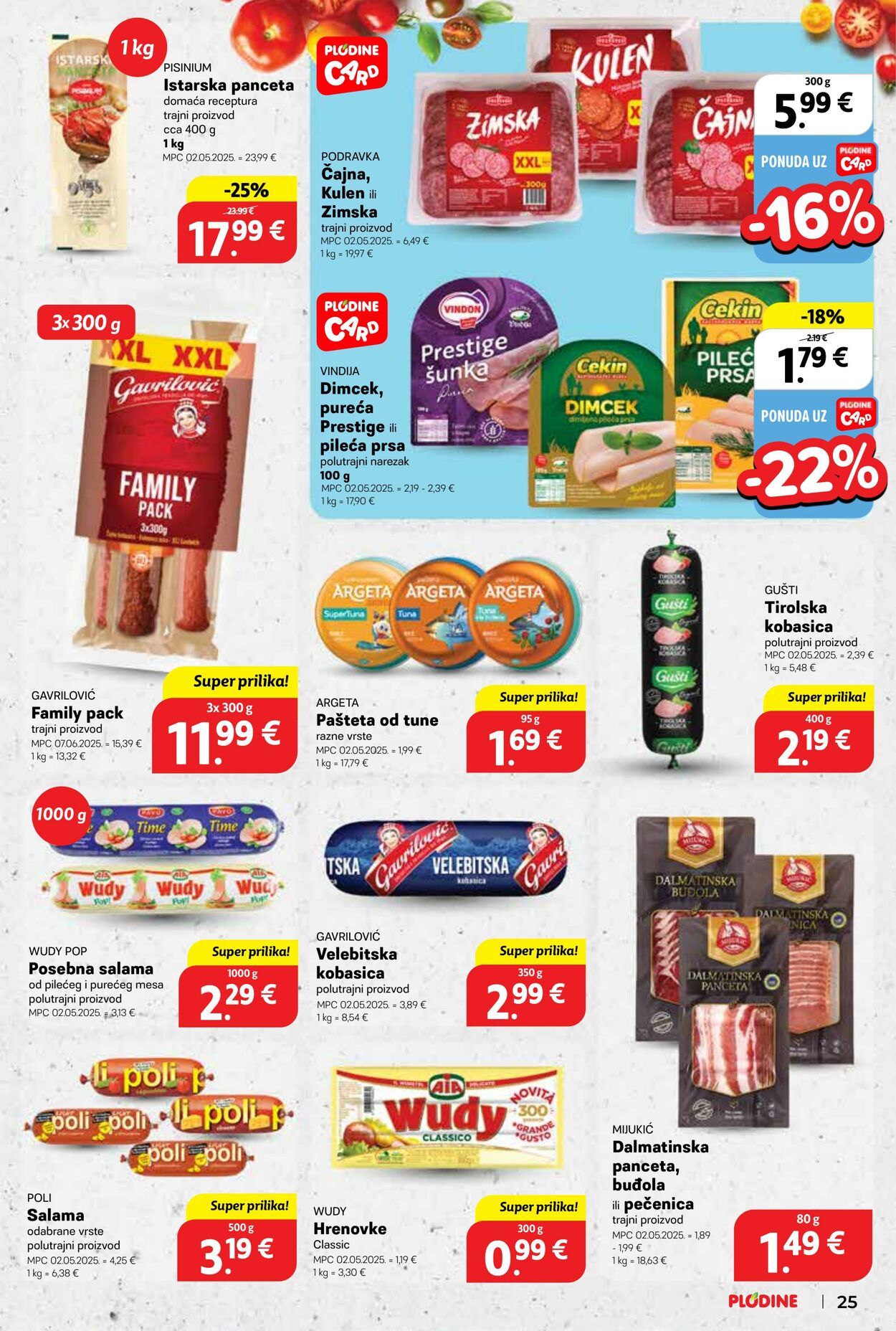Katalog Plodine 18.06.2025 - 24.06.2025
