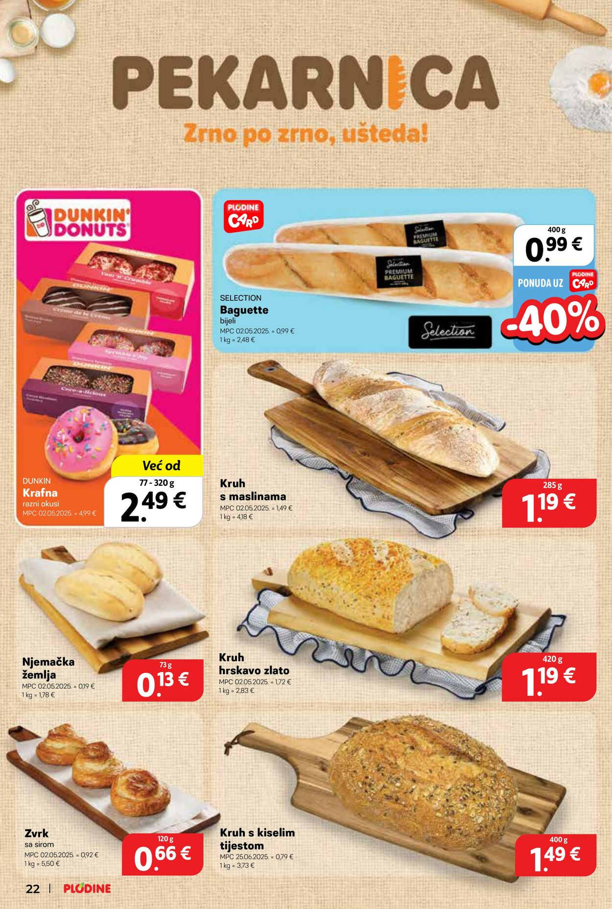 Katalog Plodine 02.07.2025 - 08.07.2025