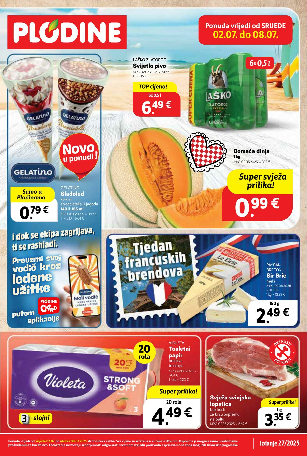 Katalog Plodine 02.07.2025 - 08.07.2025