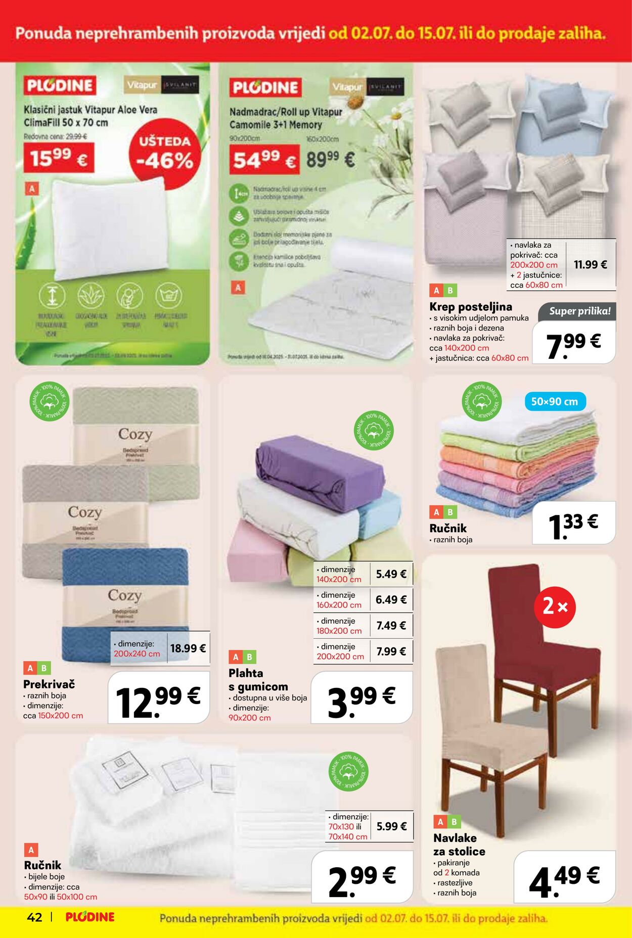 Katalog Plodine 02.07.2025 - 08.07.2025