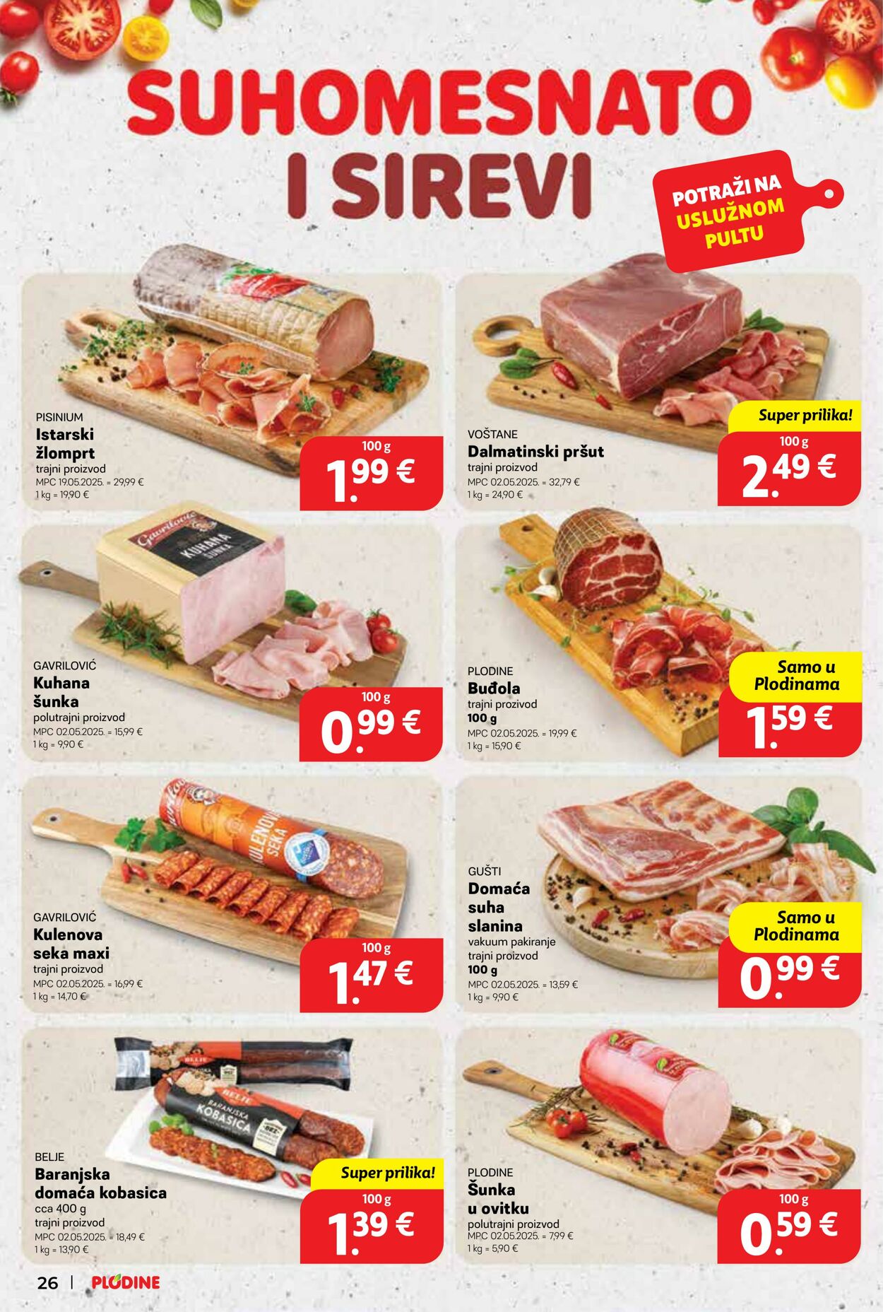 Katalog Plodine 02.07.2025 - 08.07.2025