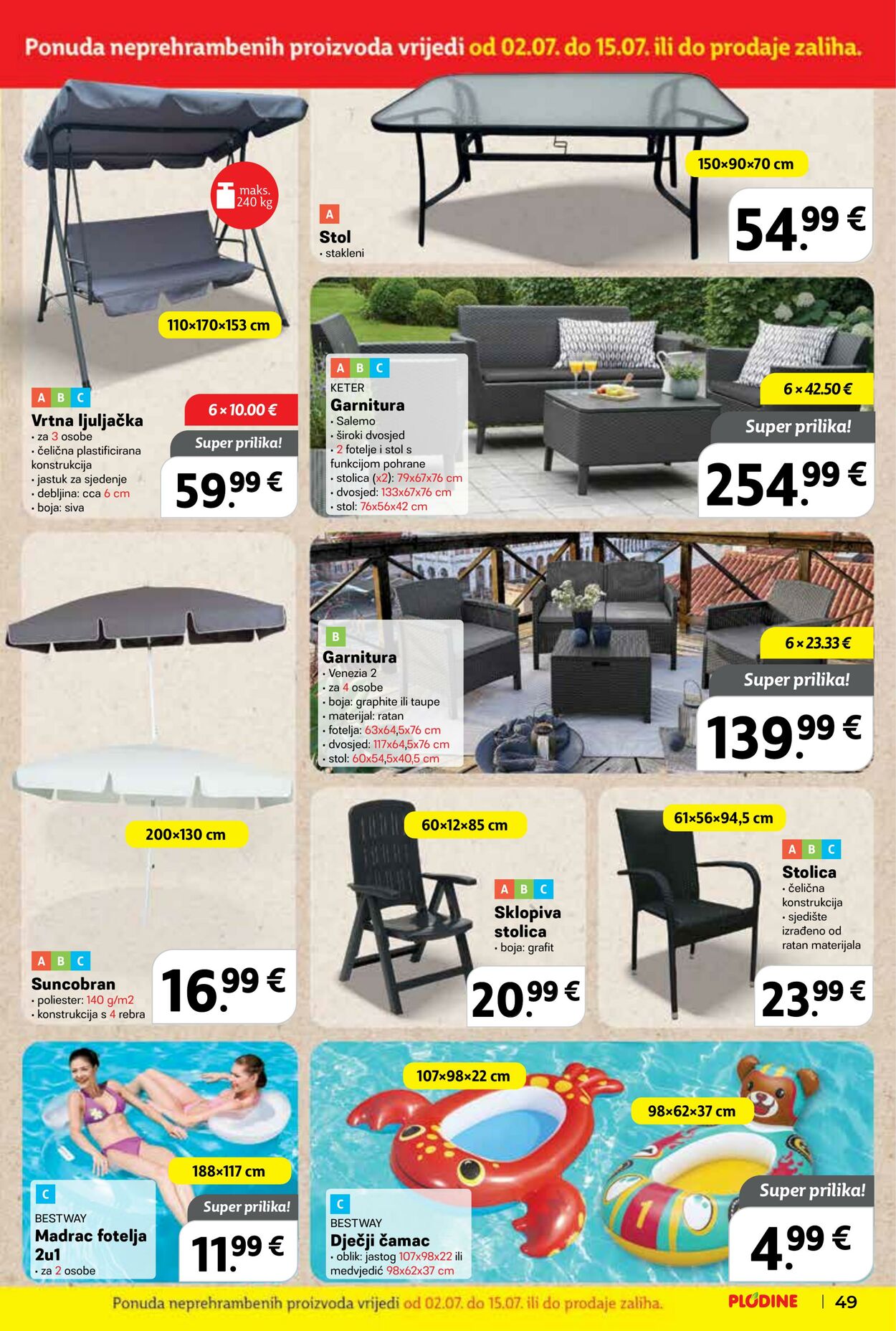 Katalog Plodine 02.07.2025 - 08.07.2025