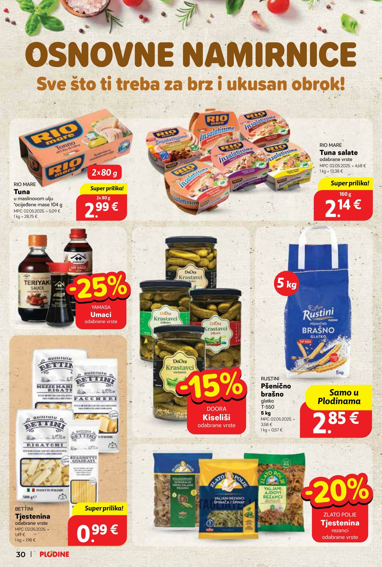 Katalog Plodine 02.07.2025 - 08.07.2025