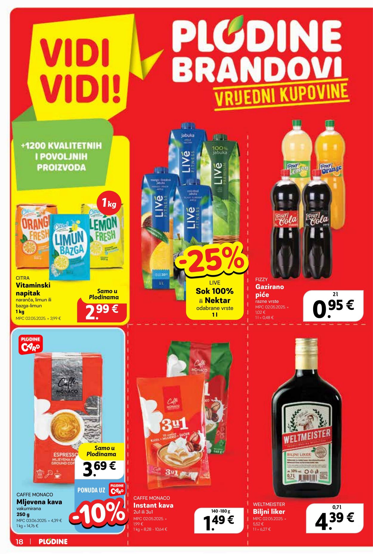 Katalog Plodine 02.07.2025 - 08.07.2025