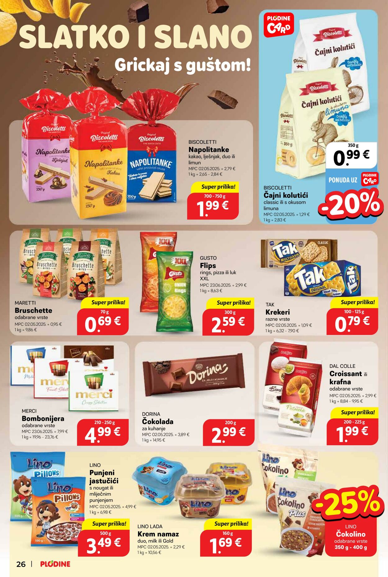 Katalog Plodine 16.07.2025 - 22.07.2025