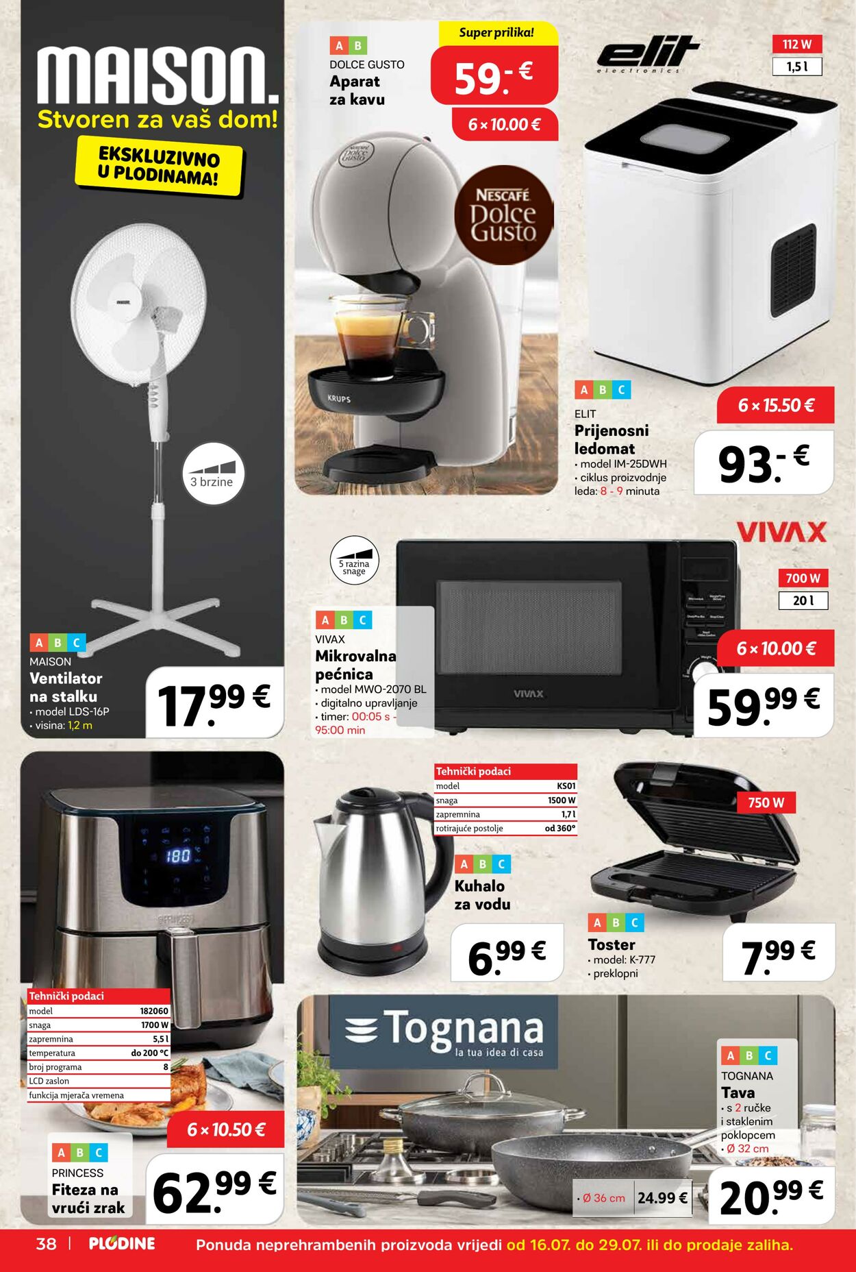 Katalog Plodine 16.07.2025 - 22.07.2025
