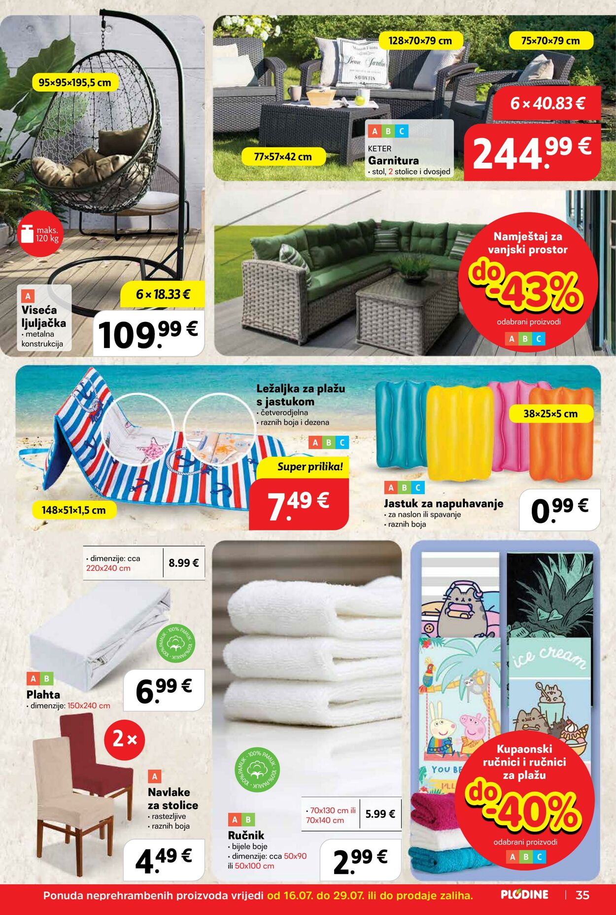 Katalog Plodine 16.07.2025 - 22.07.2025