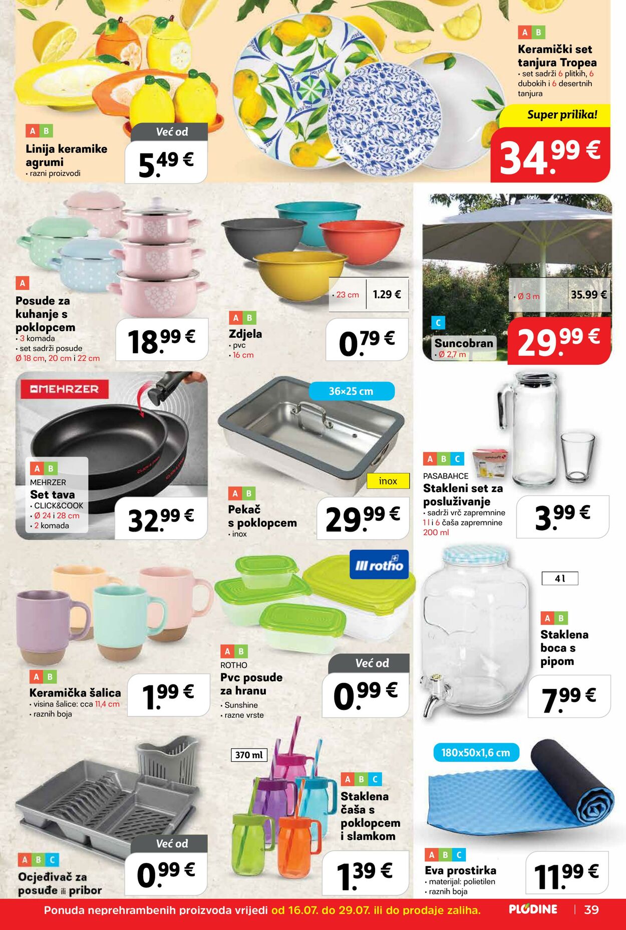 Katalog Plodine 16.07.2025 - 22.07.2025