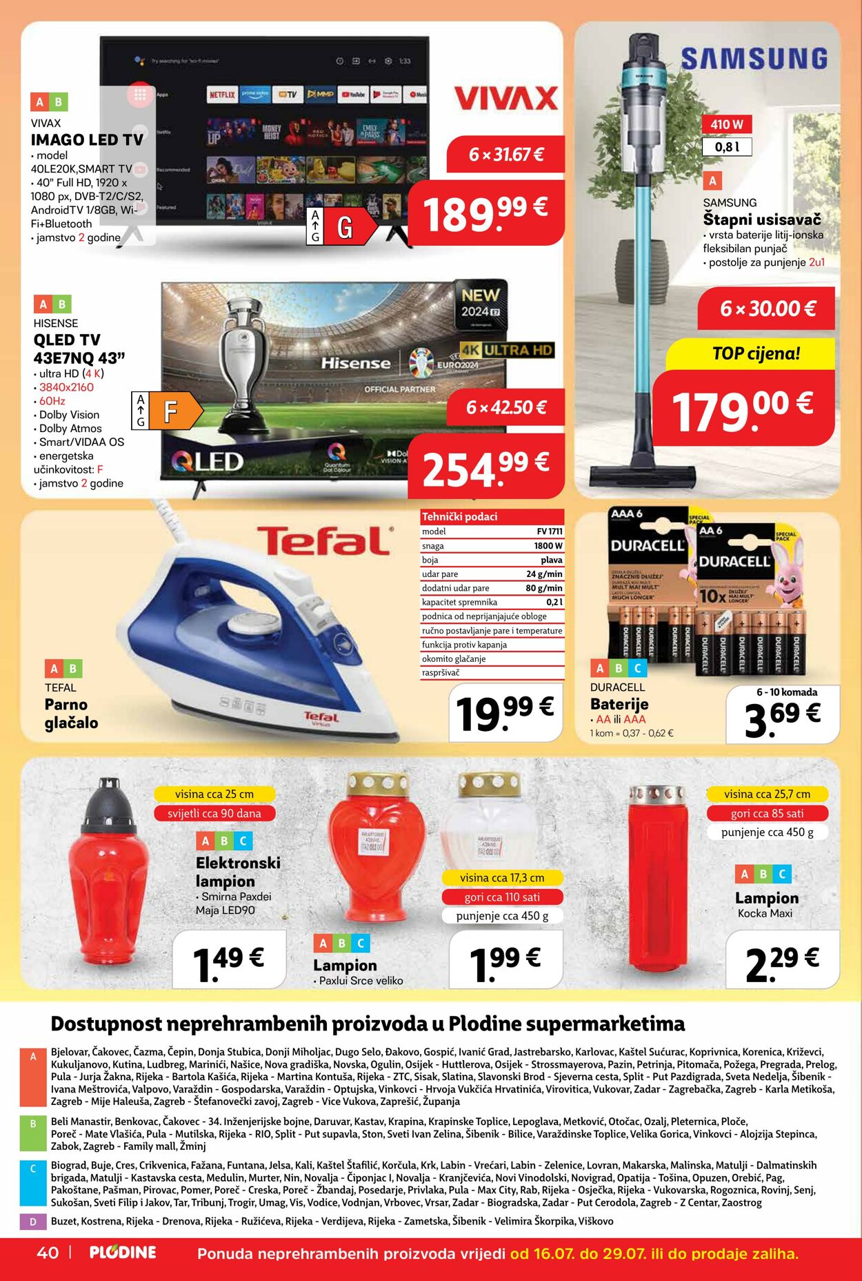 Katalog Plodine 16.07.2025 - 22.07.2025