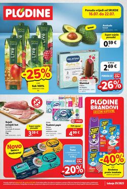 Katalog Plodine 16.07.2025 - 22.07.2025