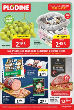Katalog Plodine 23.07.2025 - 29.07.2025
