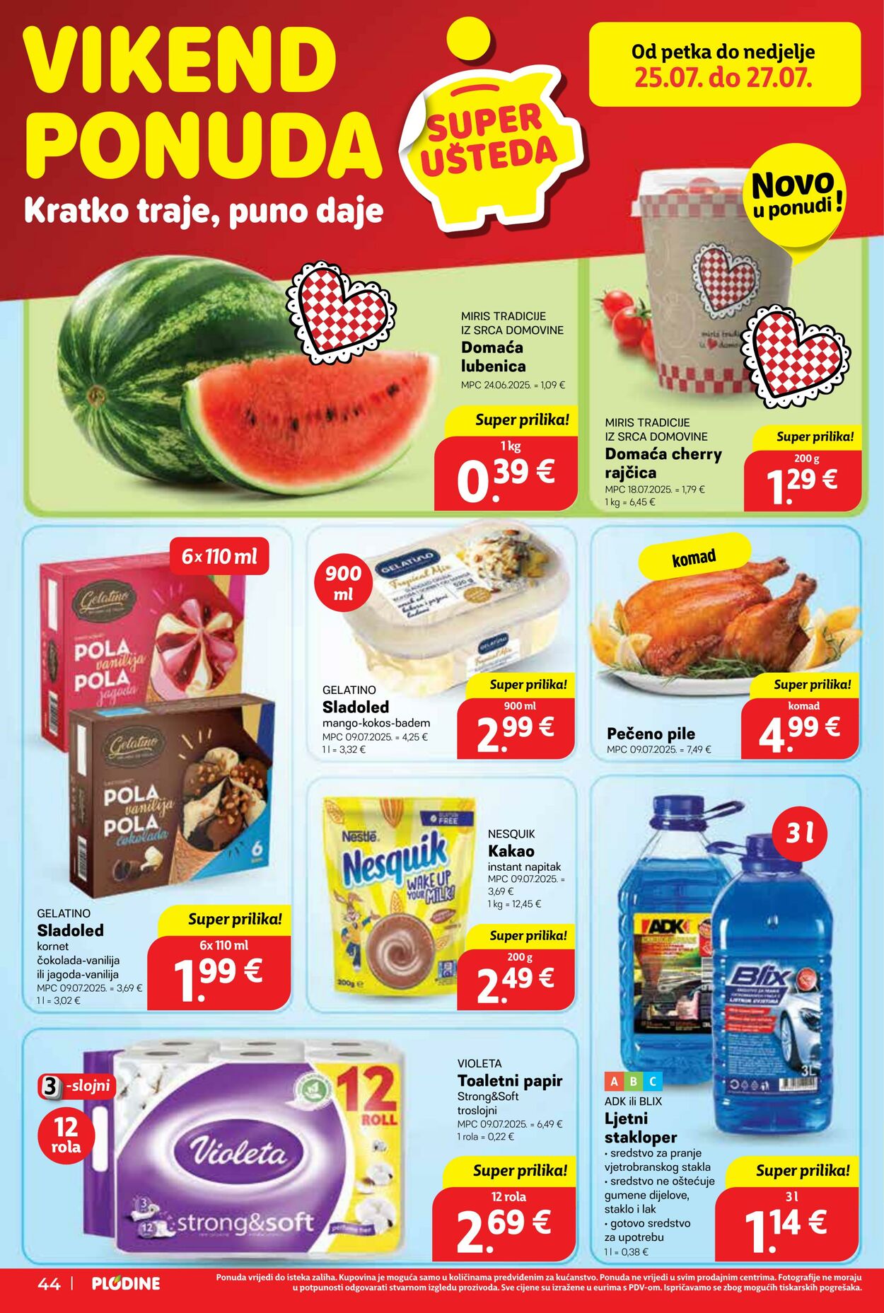 Katalog Plodine 23.07.2025 - 29.07.2025