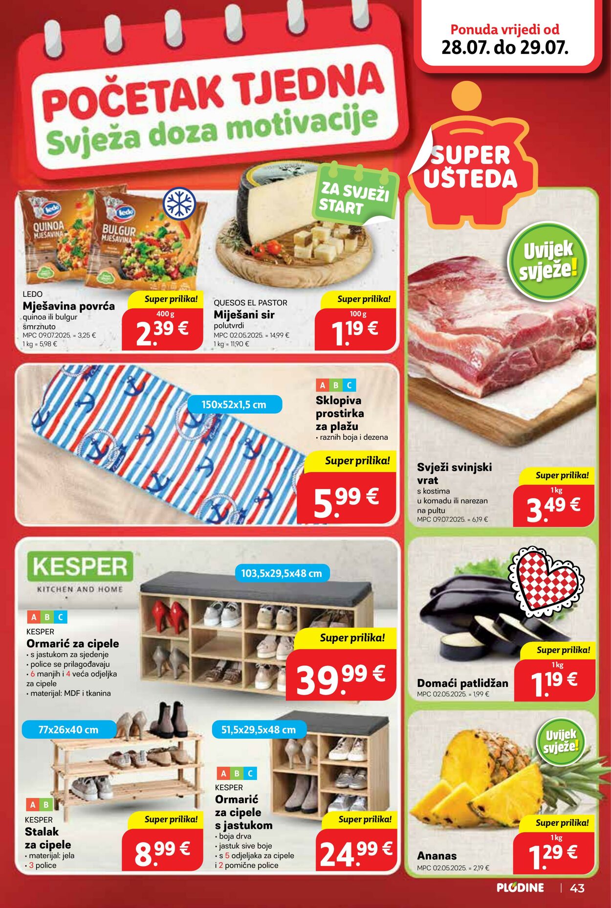 Katalog Plodine 23.07.2025 - 29.07.2025