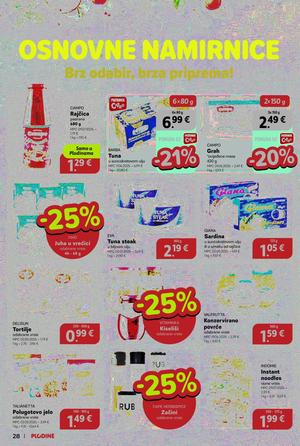Katalog Plodine 23.07.2025 - 29.07.2025