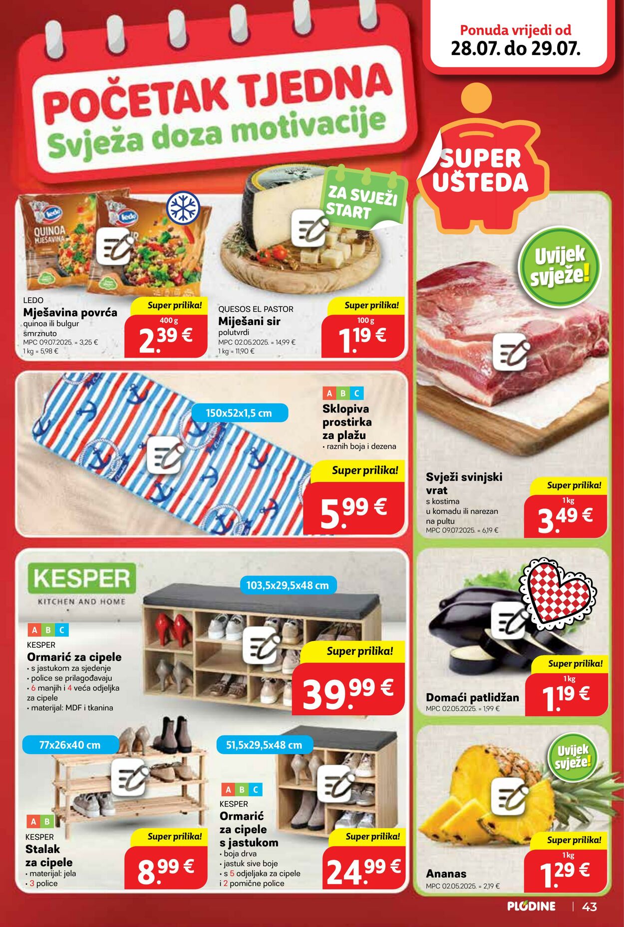 Katalog Plodine 23.07.2025 - 29.07.2025