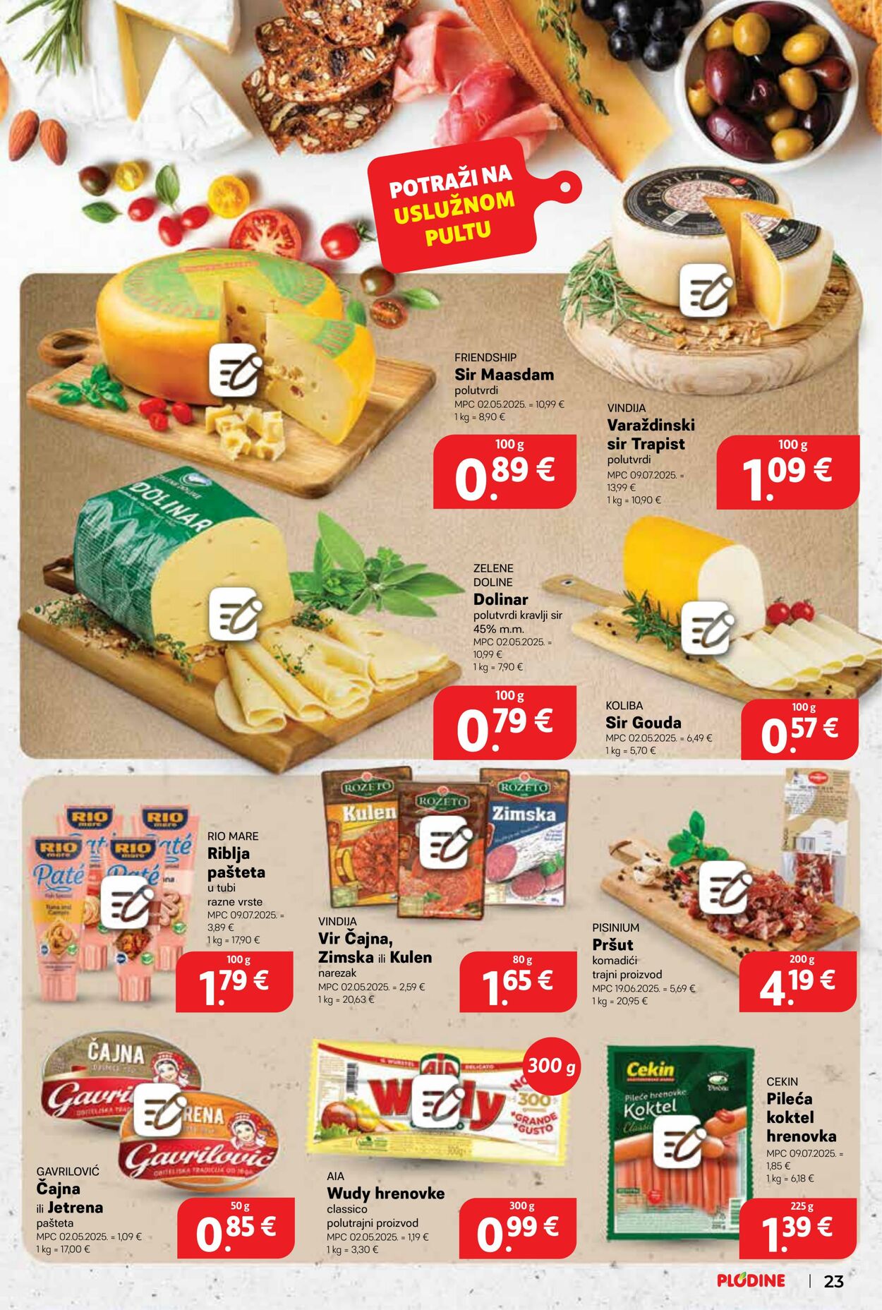 Katalog Plodine 23.07.2025 - 29.07.2025