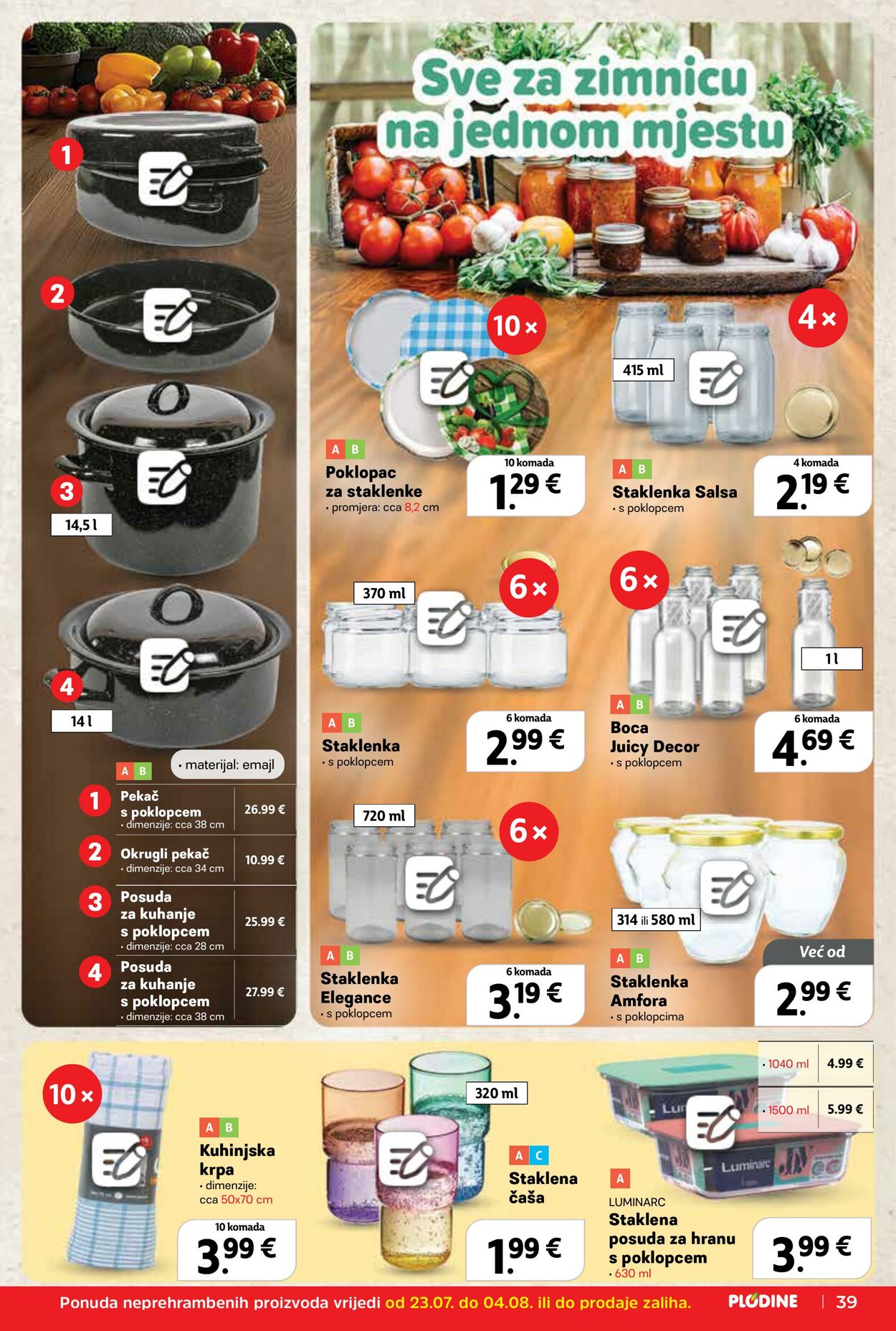 Katalog Plodine 23.07.2025 - 29.07.2025