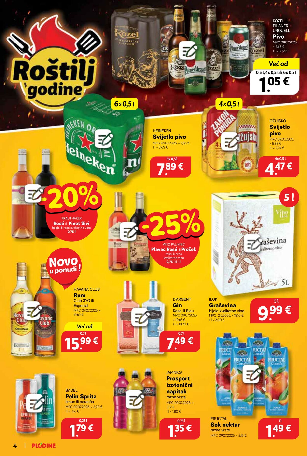 Katalog Plodine 23.07.2025 - 29.07.2025