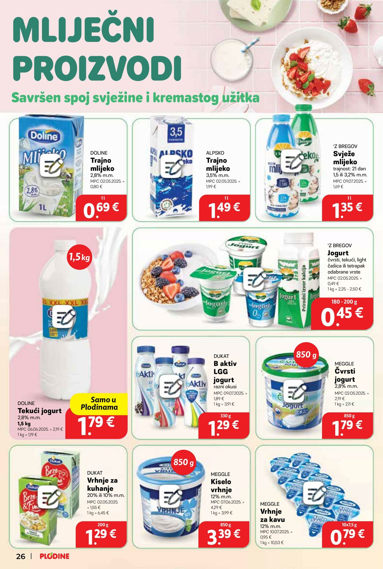 Katalog Plodine 23.07.2025 - 29.07.2025