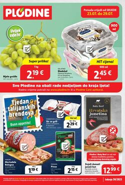Katalog Plodine 23.07.2025 - 29.07.2025