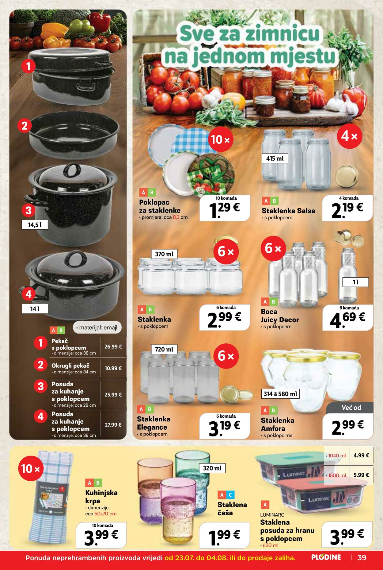 Katalog Plodine 23.07.2025 - 29.07.2025