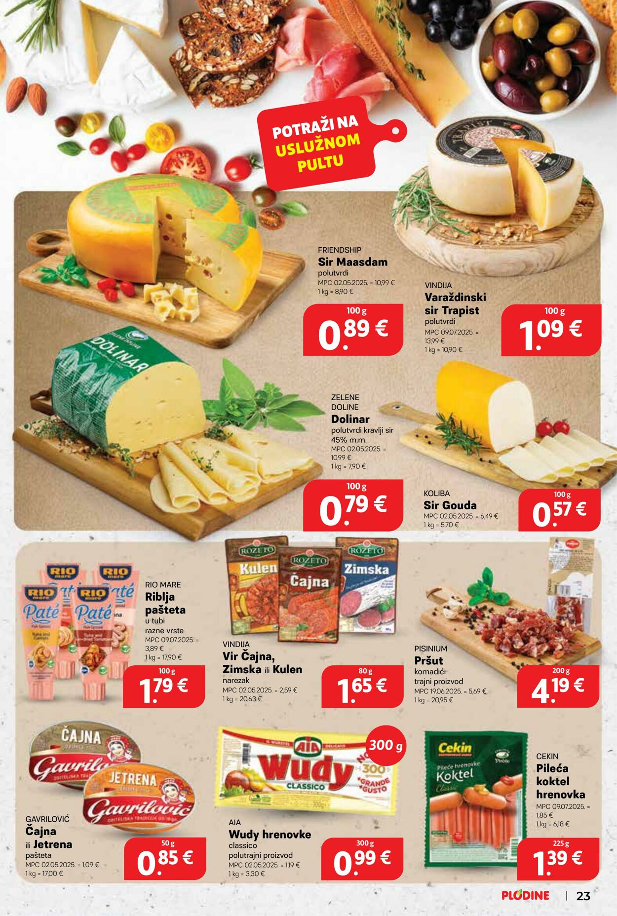Katalog Plodine 23.07.2025 - 29.07.2025