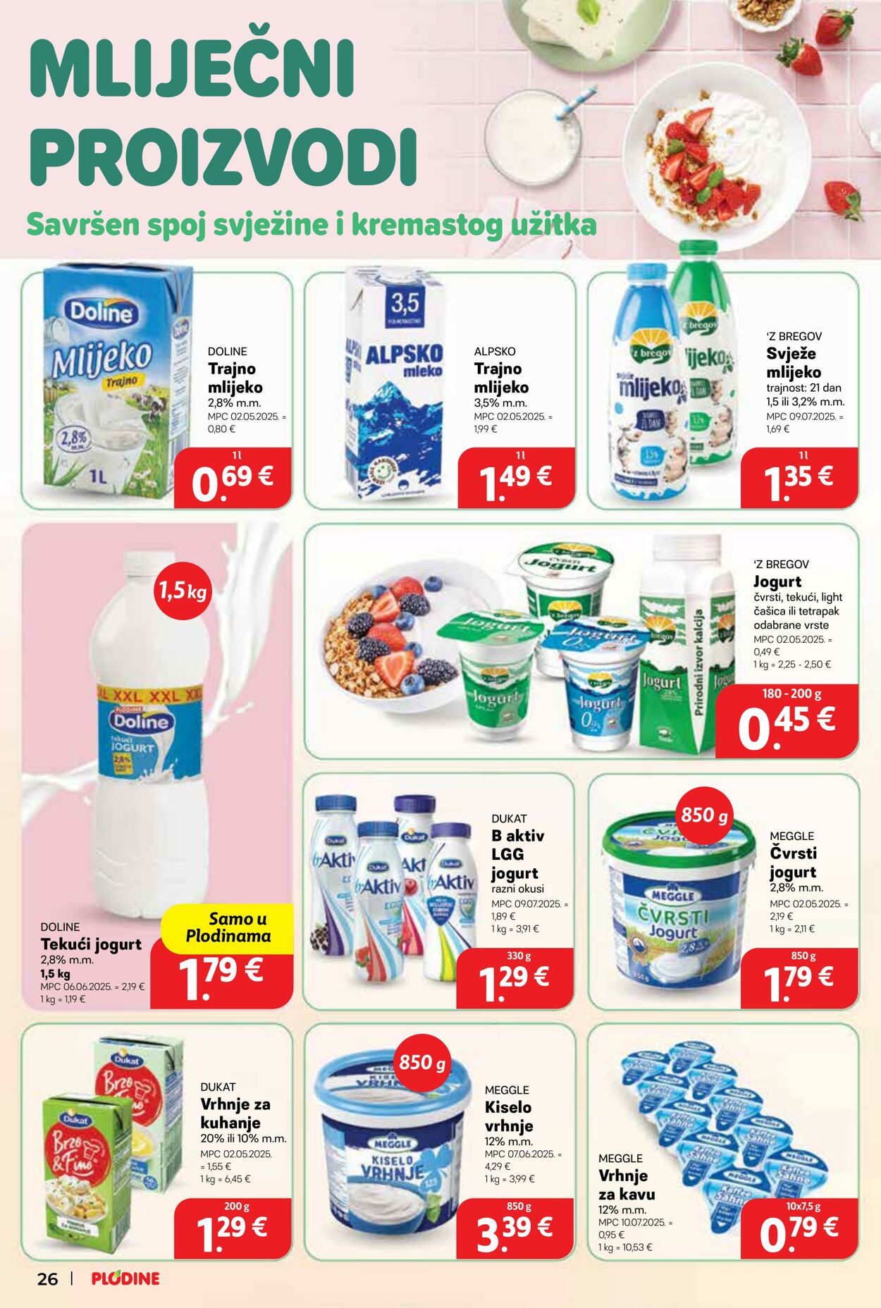 Katalog Plodine 23.07.2025 - 29.07.2025