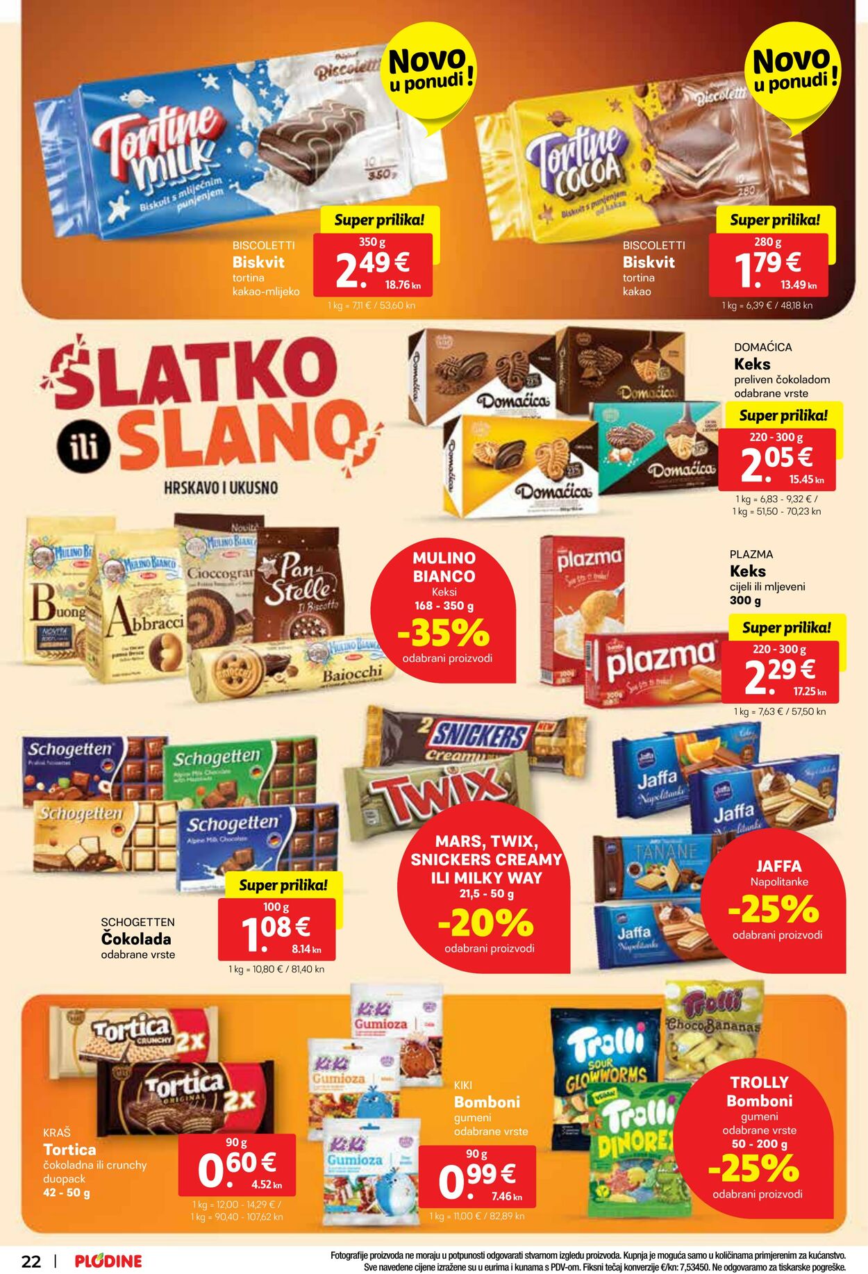 Katalog Plodine 02.08.2023 - 08.08.2023