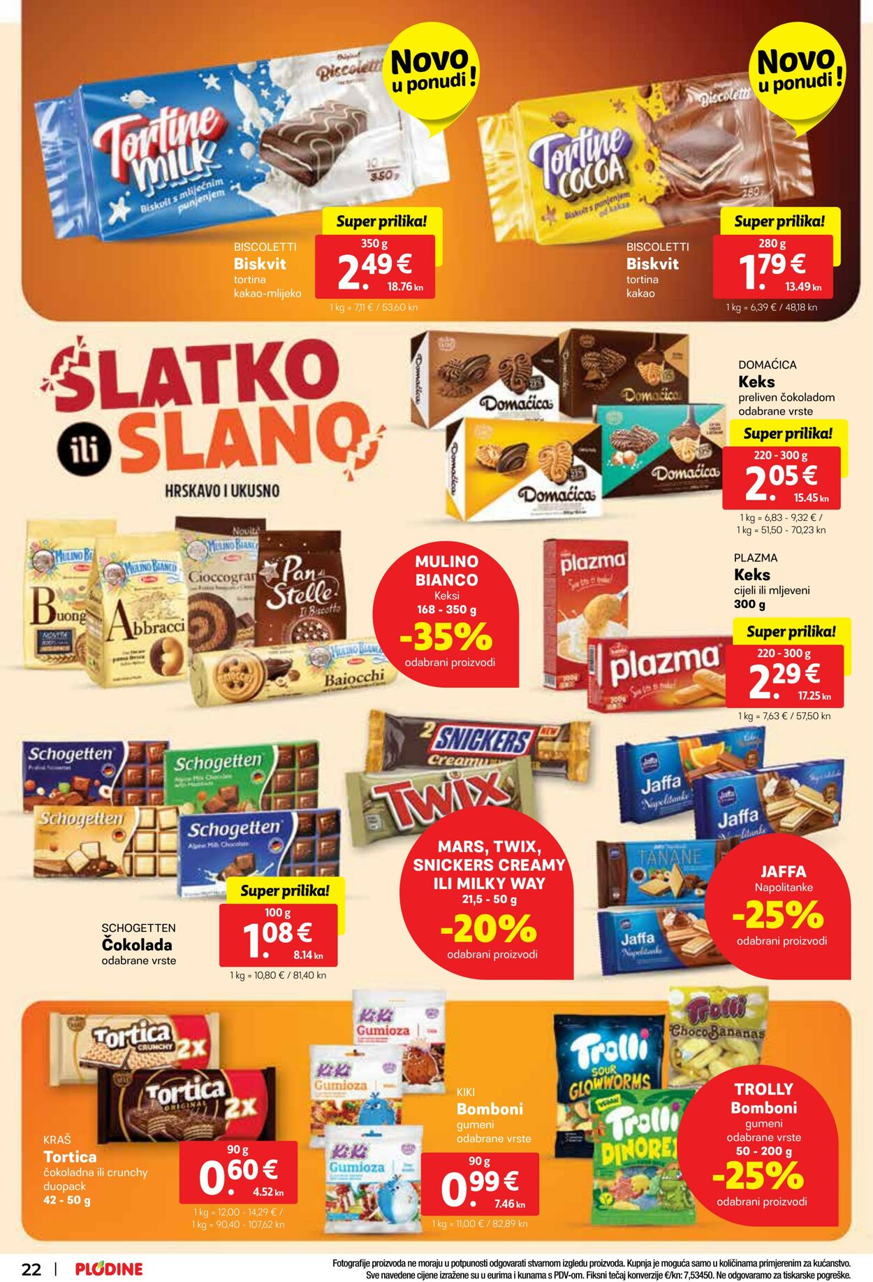 Katalog Plodine 02.08.2023 - 08.08.2023