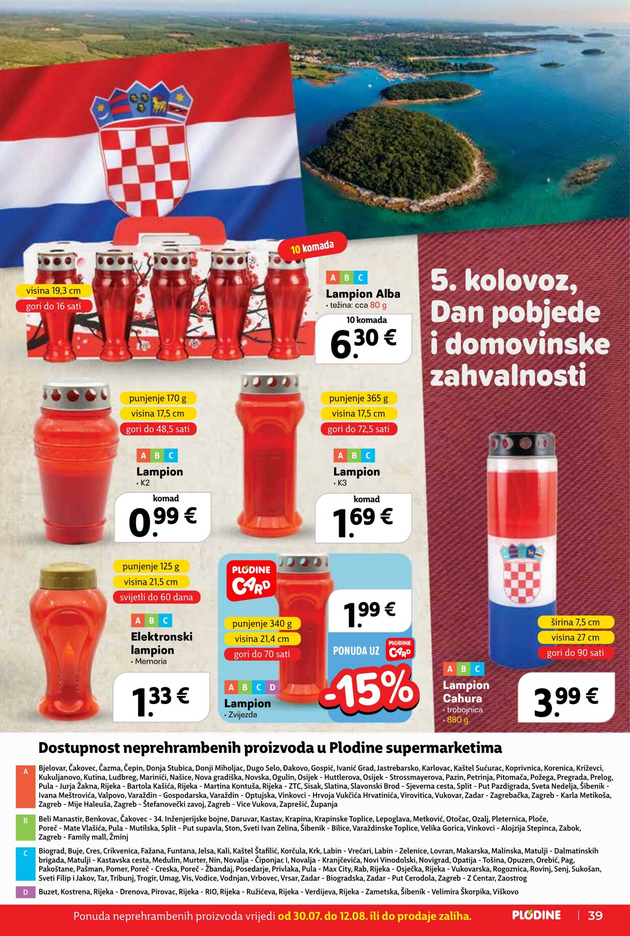 Katalog Plodine 30.07.2025 - 04.08.2025