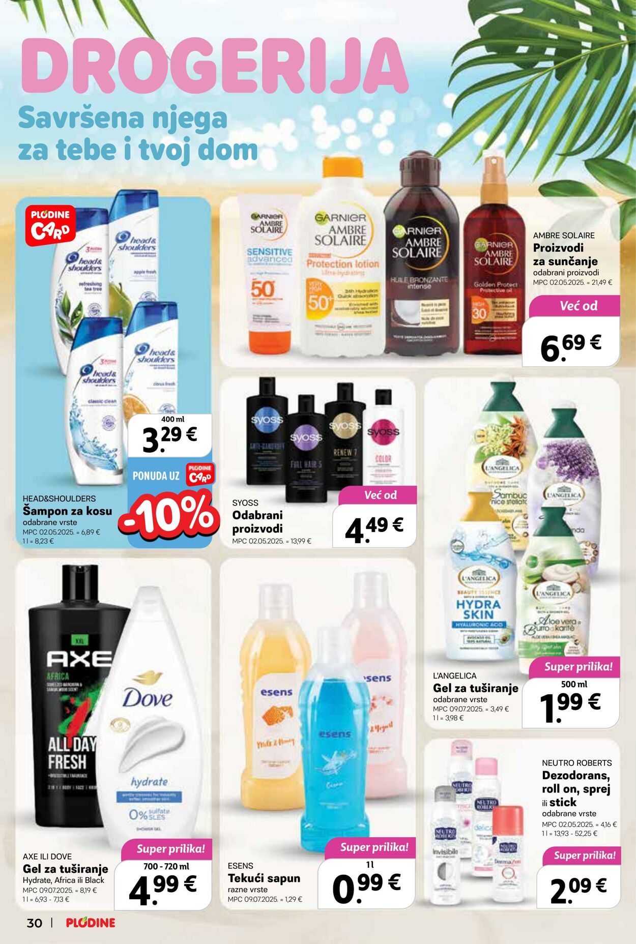 Katalog Plodine 30.07.2025 - 04.08.2025