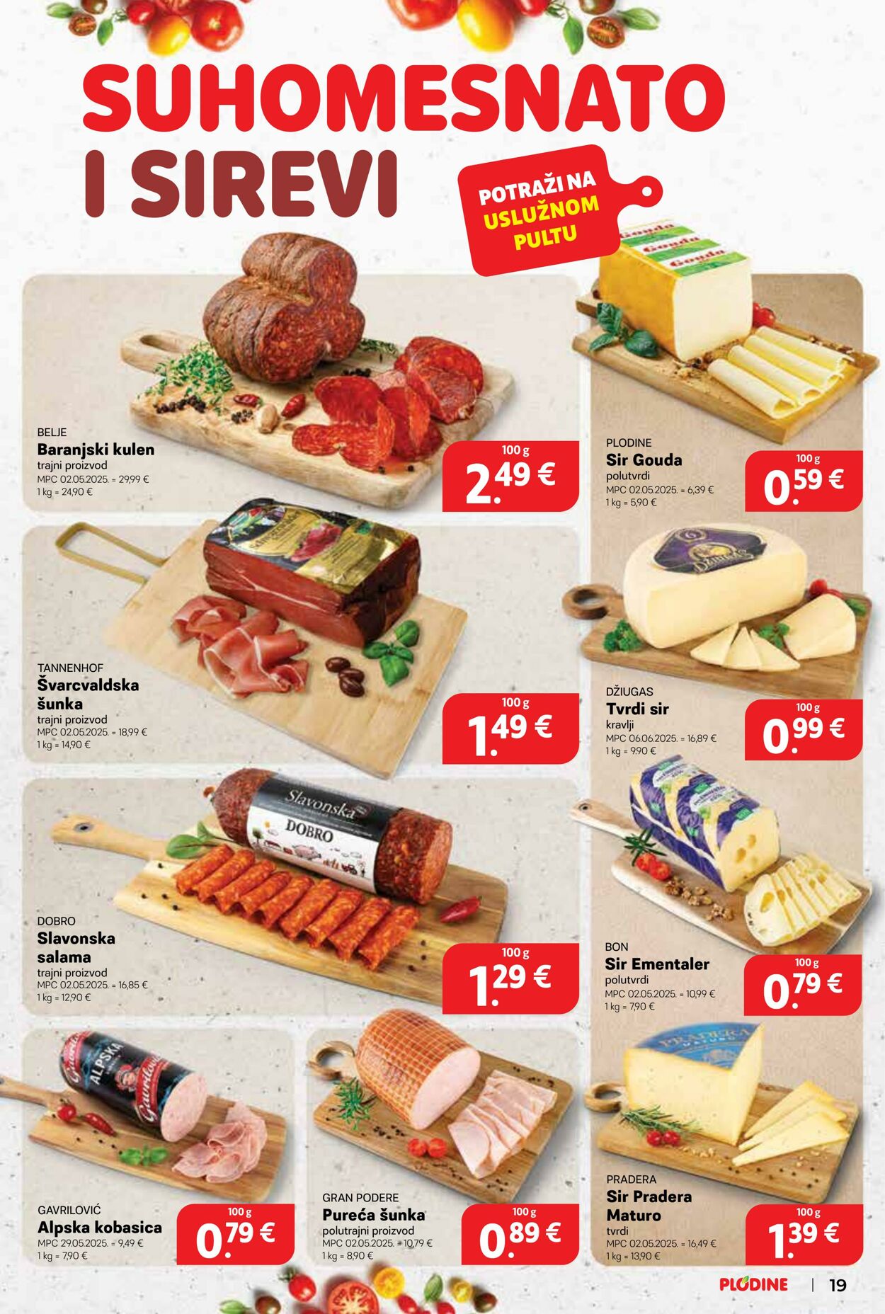 Katalog Plodine 30.07.2025 - 04.08.2025