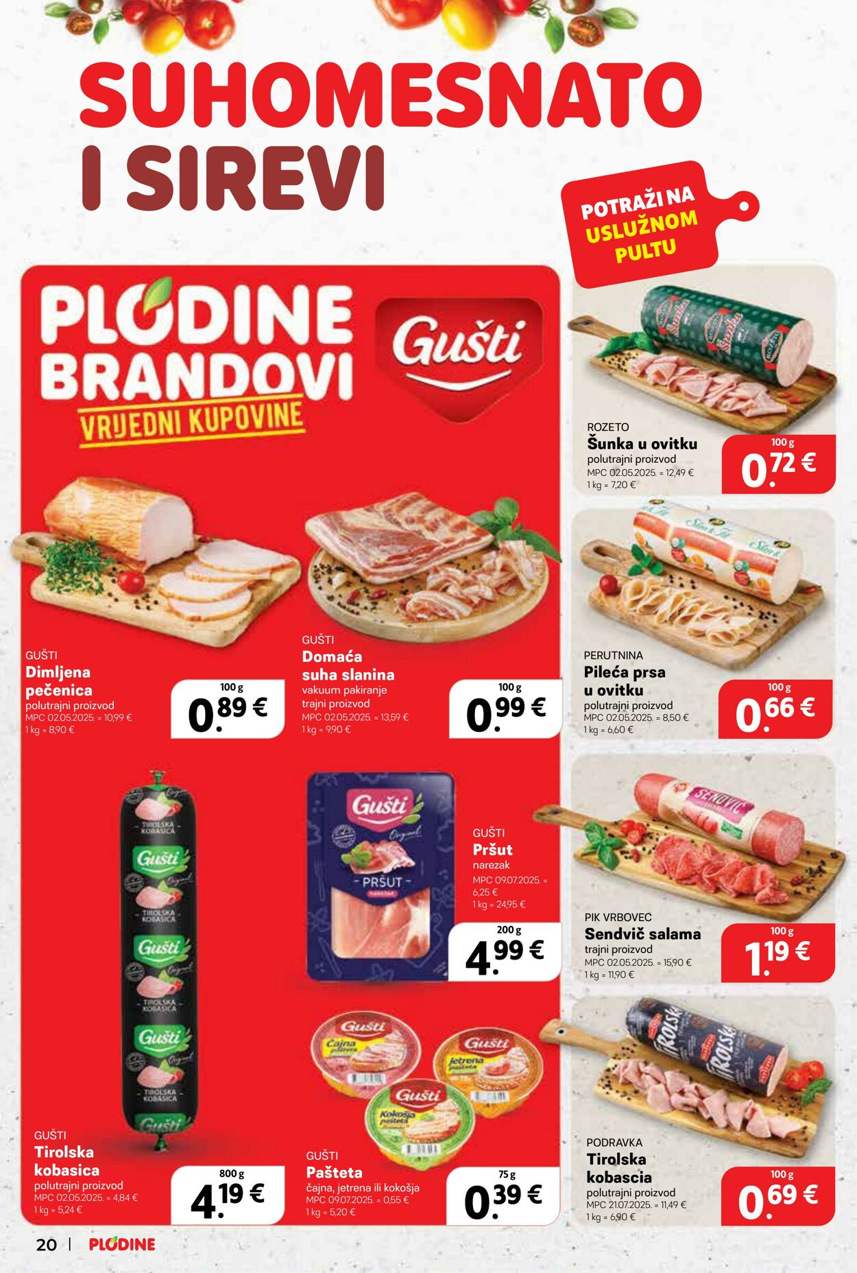 Katalog Plodine 30.07.2025 - 04.08.2025