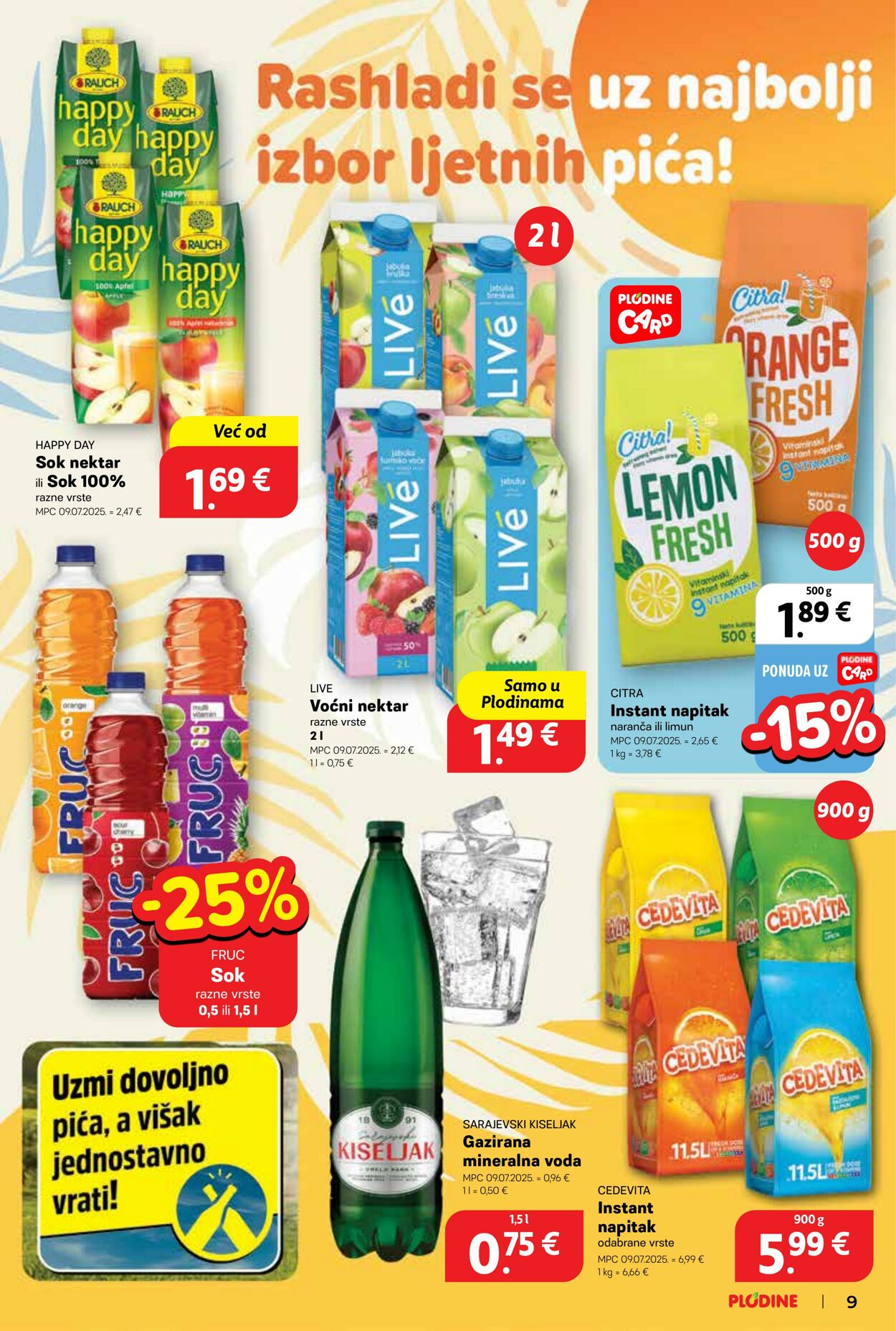 Katalog Plodine 30.07.2025 - 04.08.2025