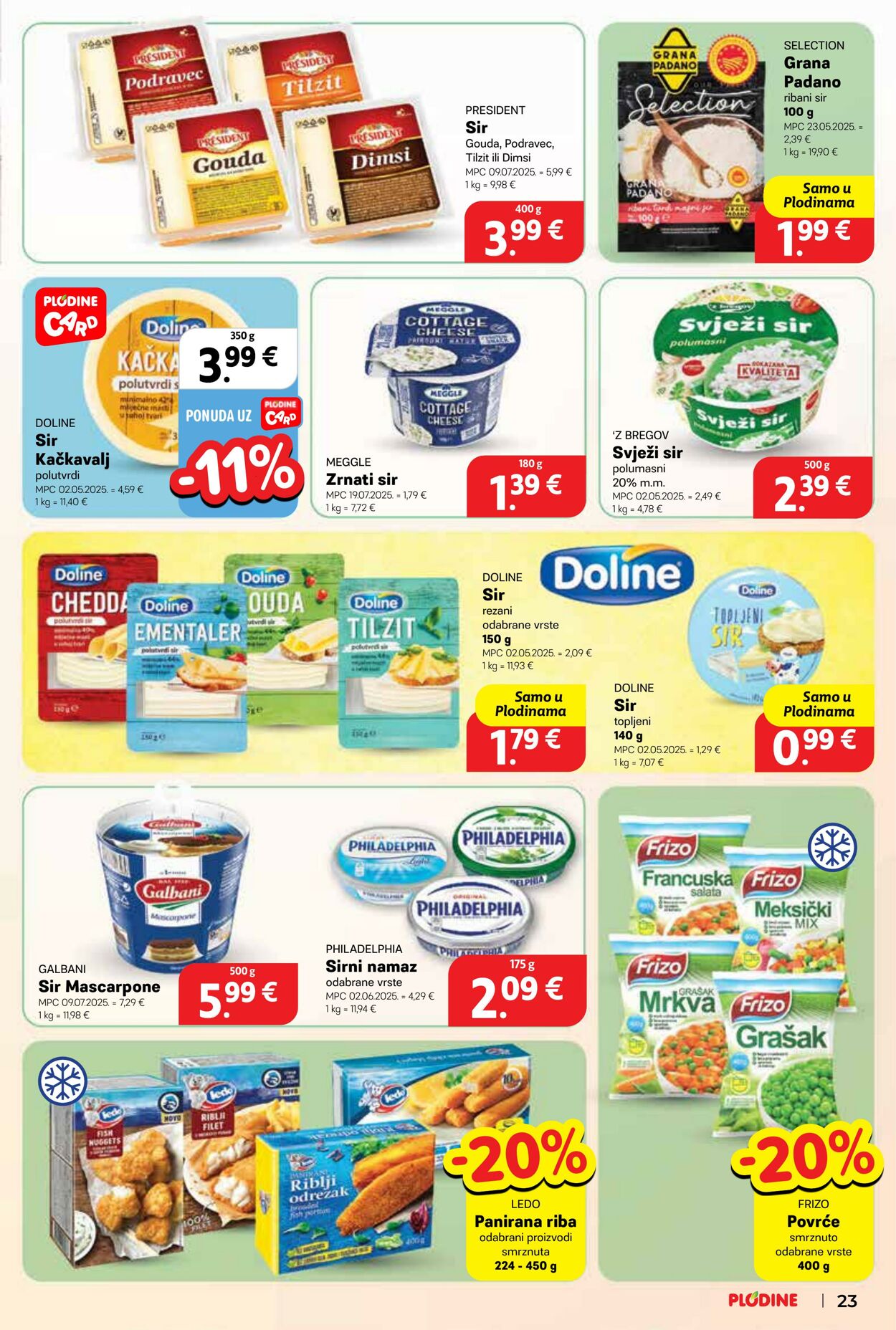 Katalog Plodine 30.07.2025 - 04.08.2025