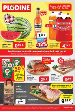 Katalog Plodine 30.07.2025 - 04.08.2025