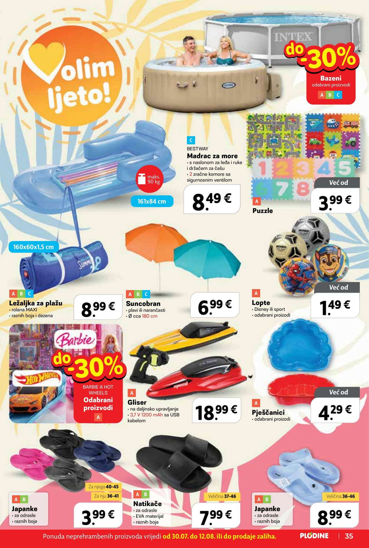 Katalog Plodine 30.07.2025 - 04.08.2025