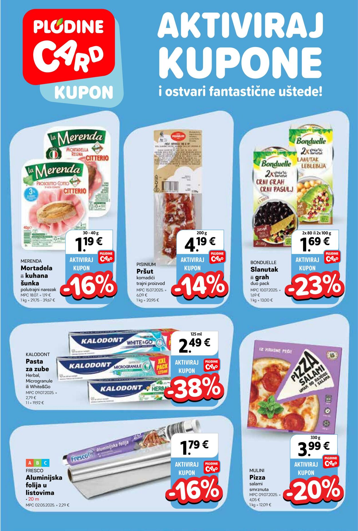Katalog Plodine 30.07.2025 - 04.08.2025